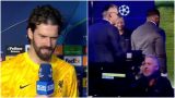 Alisson infuriato, Carragher e Richards abbandonano lo studio