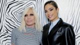 Donatella Versace: omaggi delle star da Elodie a Cindy Crawford