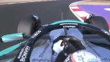 Gaffe ingegnere Mercedes su Hamilton con il saluto a Kimi