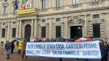 Cantieri bloccati a Milano, famiglie in protesta per mancanza di casa