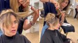 Eleonora pedron cambia look: prima e dopo dalla parrucchiera di ilary blasi